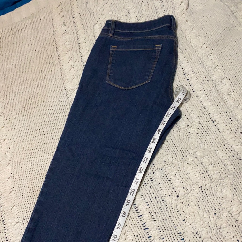 Loft modern skinny jeans, no distressing